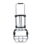 264Lb Capacity Alloy Steel Folding Trolley Heavy-Duty Luggage Trolley Cart