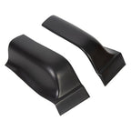 Black ABS Cab Corner Covers For Ford F150 Crew Cab 2004 2005 2006 2007 2008