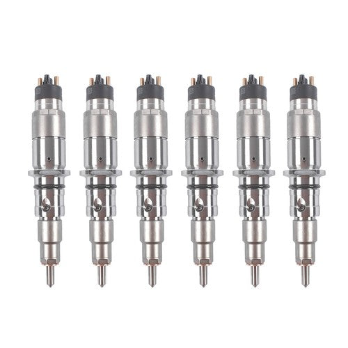 6PCS Fuel Injectors For Komatsu PC200-8 Cummins QSB6.7 QSB5.9 0445120231 5263262