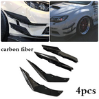 Front Canard Spoiler Air Scoop for 2007-2014 for Subaru Impreza STi GVB GVF