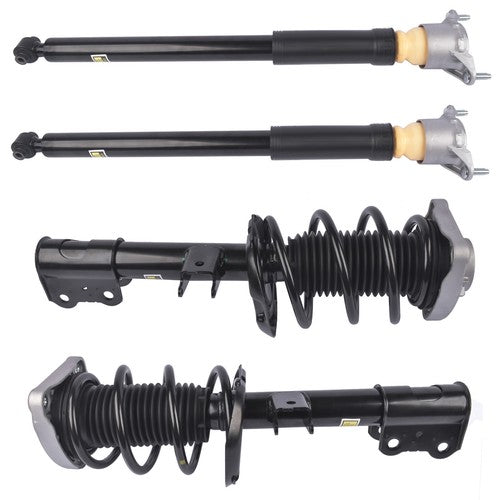 4Pcs Front Rear Shock Struts For Mercedes W156 GLA200 GLA250 GLA45 AMG 2014-2020