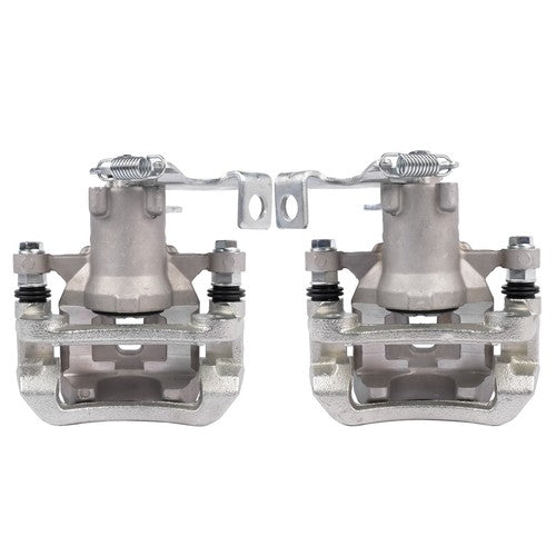 2Pcs Rear Driver & Passenger Brake Caliper with Bracket for Kia Soul 2014-2018