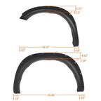 4 Pcs Fender Flares Pocket Rivet Bolt Style Fit For Dodge Ram 1500 Classic 09 23