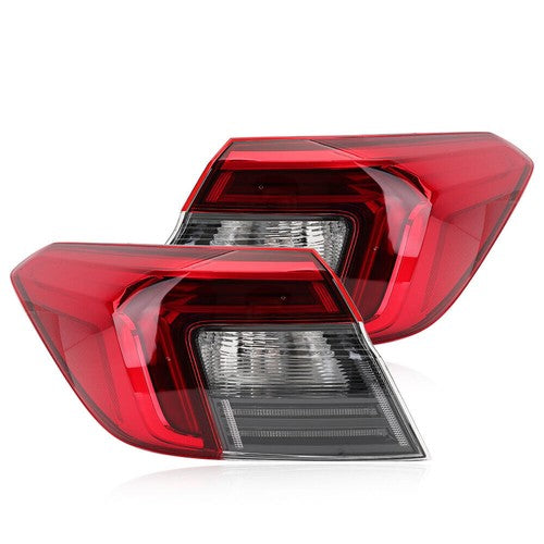 Set Tail Lights Rear Lamps Outer Inner Side for 2022 2023 2024 for Honda Civic