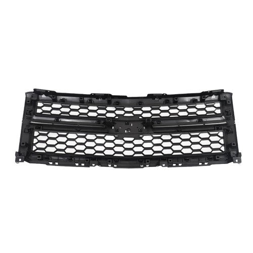 Front Grille Upper For Chevrolet Silverado1500 2014-2015 Plastic Gloss Black New