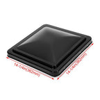 14x14 RV Replacement Roof Vent Cover for Camper Trailer Black