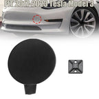 108417300E Front Bumper Tow Hook Cover Cap for 2017-2023 for Tesla Model 3