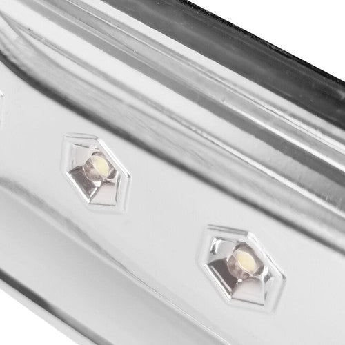 White LED Bumper Side Marker Lights Clear for 2003-2007 for Infiniti G35 Coupe