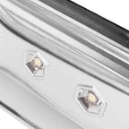 White LED Bumper Side Marker Lights Clear for 2003-2007 for Infiniti G35 Coupe