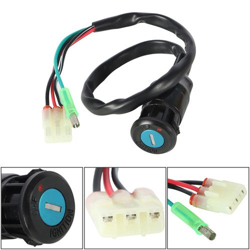 Ignition Key Switch Fits For Honda Recon 250 TRX250TM TRX250TE 2002-2019 USA NEW