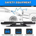 Complete Chrome Rear Bumper for 1999-2007 Chevy Silverado GMC Sierra 1500 2500
