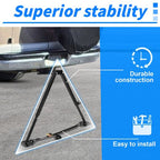 Hitch Mount Stabilizer for RV with 2 Inch Receivers Motorhomes Truck Travel Trailers