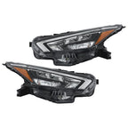 LED Clear Lens New For Nissan Versa S SR SV 2020-2021 Pair Headlight Replacement