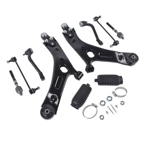 10Pcs Control Arm Kit Fit for 2010-2013 Hyundai Tucson 2011-2013 Kia Sportage
