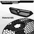 For 2022-2026 Subaru WRX VB Front Bumper Gloss Black Grille Assembly Sti Style