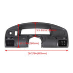 Instrument Cluster Dash Panel Bezel Cover for 92 93 94 97 Ford Bronco F150 F250