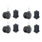 4 Set For Weber Spirit Series Caster Wheel For Weber Summit Gas Grills