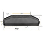 Black Top Roof for John Deere Gator TE TS TX 05-20