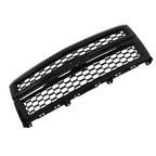 Front Grille Upper For Chevrolet Silverado1500 2014-2015 Plastic Gloss Black New