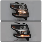 Right For Chevy Tahoe/Suburban 2015-2019 2020 HID Headlight w/HID Bulbs&Ballasts