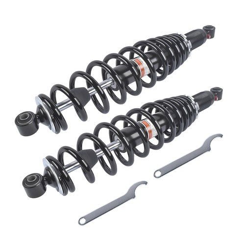 2Pcs Front Shocks Black for Can-Am Outlander 570 650 850 1000 Renegade 500 570