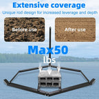 Tow Behind Drag Harrow For ATV UTV And Garden Lawn Tractor 72 Inch Width