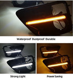 LED DRL Turn Signal Fog Lights Lamps w/Wiring for 2015-2017 for Subaru WRX STI