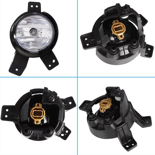 For Chevy Trax 2017-2018 Pair of Front Fog Lights Lamps w/Wiring+Switch Kits