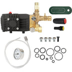 New 3600 PSI 4.9GPM Belt Drive Pressure Power Washer Pump 24mm Solid Shaft
