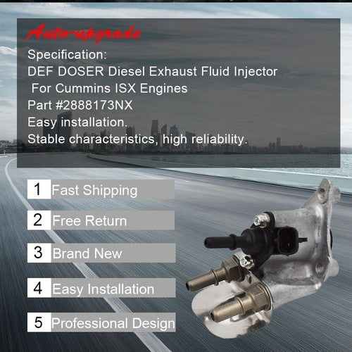 2888173NX DEF DOSER Diesel Exhaust Fluid Injector Fit For  ISX Engines