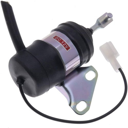 12V Fuel Stop Solenoid For Kubota BX24 BX25 BX1500 BX1800 G1800 G2160 G1900