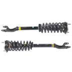 2x Front Shock Spring Assys w/o ADS For Mercedes E350 E450 E63 W213 4Matic 17-23