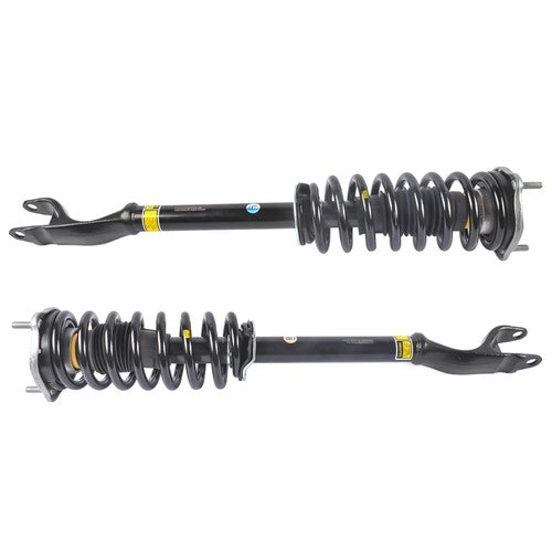 2x Front Shock Spring Assys w/o ADS For Mercedes E350 E450 E63 W213 4Matic 17-23