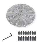 8-1/4" Jumbo Jaws Set Wood Lathe Chucks Turn Bowls Plates High-Quality