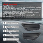 Front Bumper LH&RH Side Fog Light Covers For Honda Accord 13-15 71102T2AA00