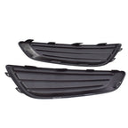 Left&Right Black Fog Light Cover For Ford Focus 15-2017 2018 Frame Bezel Trim