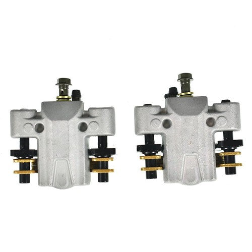 Front Brake Calipers Pads + Brake Master Cylinder For Arctic Cat 250 300 400 500
