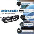 ZZ2V00599 Front Bumper Upper Grille Matte Black for 2024-2025 for Subaru Crosstrek