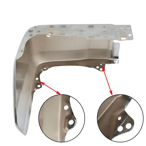 Rear Bumper End Right Passenger Side For Toyota Tundra 2014-2017 W/ Holes Chrome