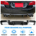 Rear Diffuser Carbon Fiber Color Fits 12-16 BMW 5 Series F10 M5 DTM Style