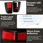 LED Tube Tail Lights Brake Lamps for Titan 2004-2015 Left Right 04-15