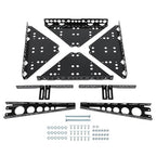 RV Bumper Mount Generator Cargo Luggage Carrier Tray Kit Powder Coated