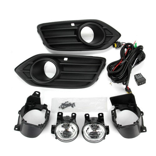 Fog Light Driving Lamp w/ Bezel LH RH for Honda HRV HR-V 2019 2020 2021 2022