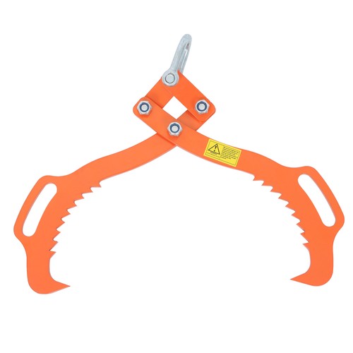 For Logging Tongs Log Skidding Tongs 18 Inch 2 Claw Log Lifting Tongs Grapple