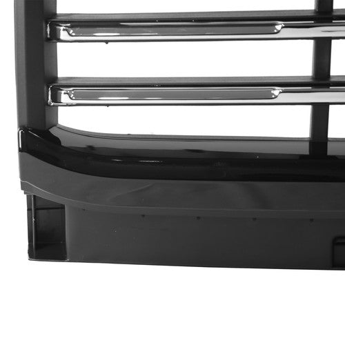 Front Upper Grille Hood Black Painted for Silverado 2500 HD 3500 HD 2015-2019