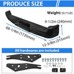 Complete Black Rear Bumper Assembly for 2005 2015 Tacoma 05 15 SR5