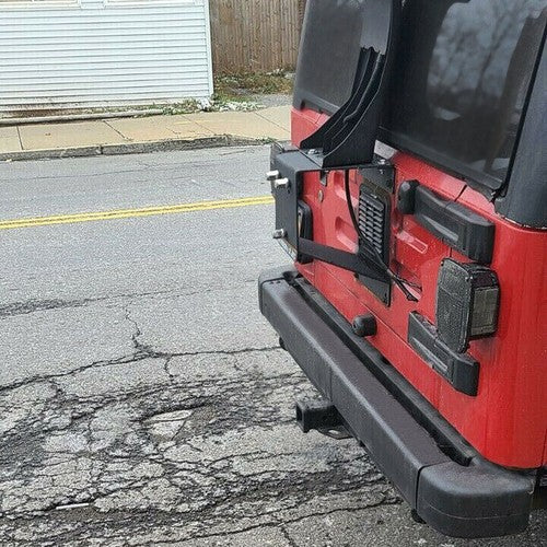 For Jeep Wrangler YJ TJ LJ Spare Tire Carrier Mount Holder Rack  1987-2006