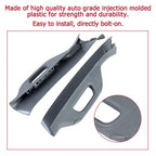 Left and Right A Pillar Handle Trim Gray for 2011 to 2016 Ford F250 F350 F550