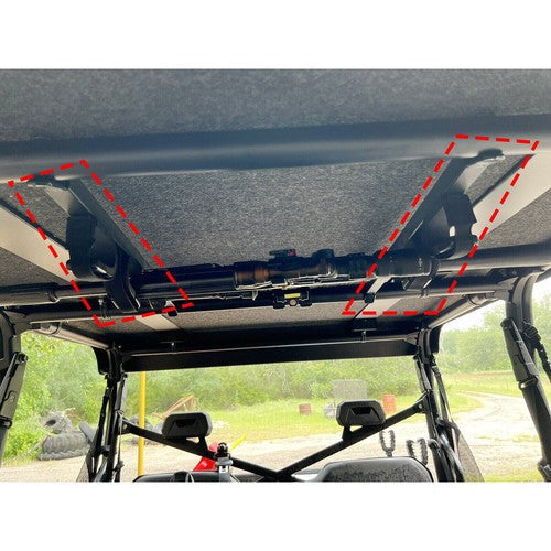 Overhead Roof Gun Rack Carrier Holder for Honda Pioneer Polaris Ranger Can Am