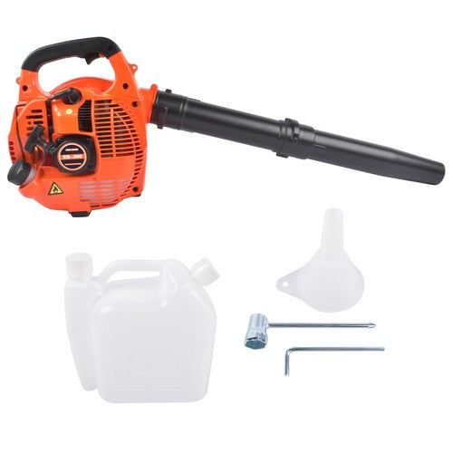 Leaf Blower Lightweight Gas Powered Heavy Duty Grass Yard Clean Low Noise Level